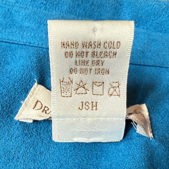 Draper's & Damon's Royal Blue Sweater Set with Appliqué and Rhinestone Accents - Picture 6 of 8